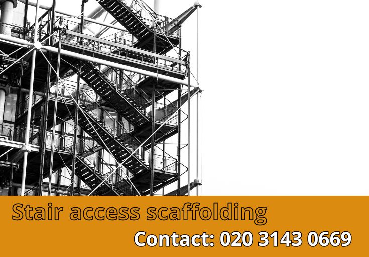 Stair Access Scaffolding Clapham